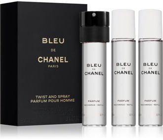 Chanel Bleu de Chanel parfumovaná voda pre mužov 3x20 ml