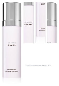 Chanel Chance dezodorant v spreji pre ženy 100 ml 1