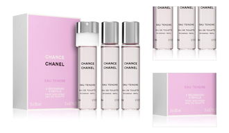 Chanel Chance Eau Tendre toaletná voda pre ženy 3x20 ml 3