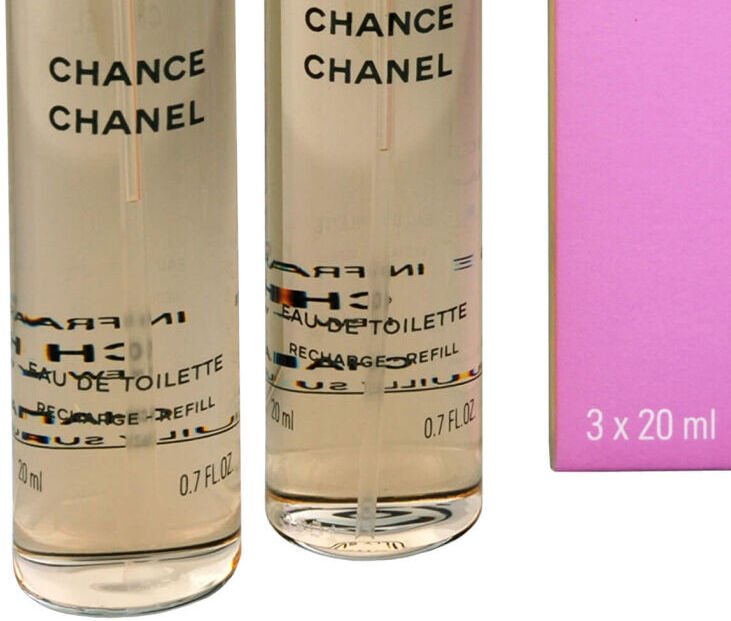Chanel Chance - EDT - náplň (3 x 20 ml) 60 ml 6