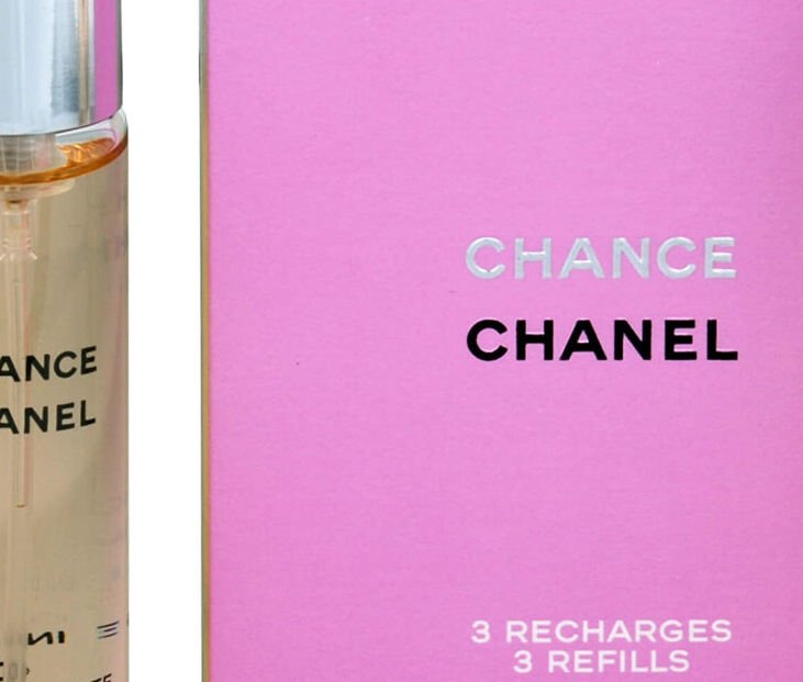 Chanel Chance - EDT - náplň (3 x 20 ml) 60 ml 3