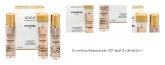 Chanel Coco Mademoiselle - EDT náplň (3 x 20 ml) 60 ml 1