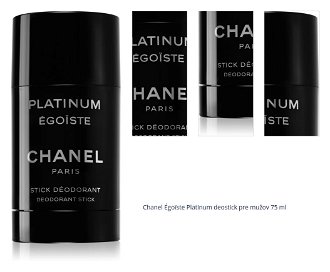 Chanel Égoïste Platinum deostick pre mužov 75 ml 1