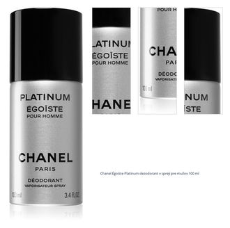 Chanel Égoïste Platinum dezodorant v spreji pre mužov 100 ml 1