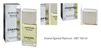 Chanel Egoiste Platinum - EDT 100 ml 1