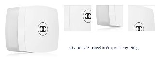 Chanel N°5 telový krém pre ženy 150 g 1