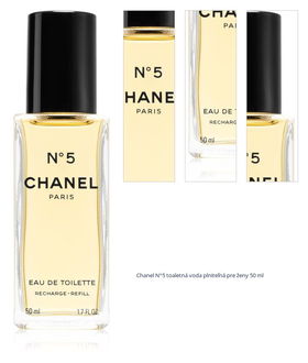 Chanel N°5 toaletná voda plniteľná pre ženy 50 ml 1