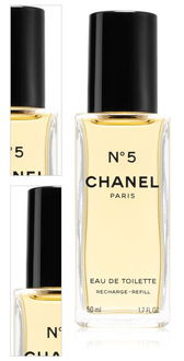 Chanel N°5 toaletná voda plniteľná pre ženy 50 ml 4