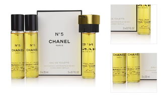 Chanel N°5 toaletná voda pre ženy 3x20 ml 3