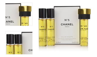 Chanel N°5 toaletná voda pre ženy 3x20 ml 4