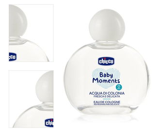 Chicco Baby Moments Refreshing and Delicate kolínska voda pre deti od narodenia 100 ml 4