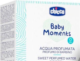 Chicco Baby Moments Sweet Perfumed Water parfumovaná voda pre deti od narodenia 100 ml 6