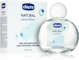 Chicco Natural Sensation Baby parfumovaná voda pre deti od narodenia 0+ 100 ml