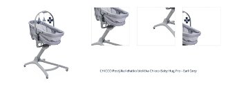 CHICCO Postýlka/lehátko/stolička Chicco Baby Hug Pro - Earl Grey 1