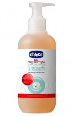 CHICCO Tekuté mydlo antibakteriálne s dávkovačom 250 ml