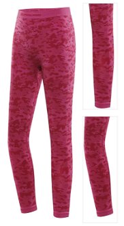 Children's functional underwear - trousers ALPINE PRO ELIBO fuchsia red 3