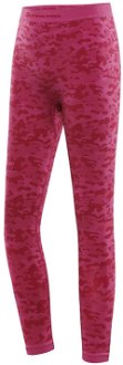 Children's functional underwear - trousers ALPINE PRO ELIBO fuchsia red
