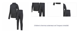 Children's thermal underwear set Trespass Unite360 1