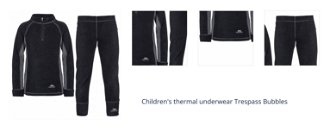 Children's thermal underwear Trespass Bubbles 1