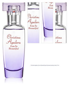 Christina Aguilera Eau So Beautiful parfumovaná voda pre ženy 15 ml 1