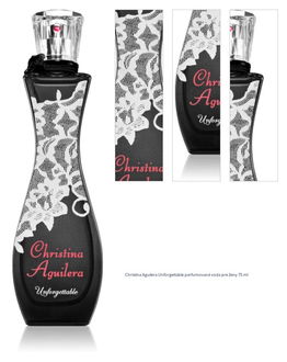 Christina Aguilera Unforgettable parfumovaná voda pre ženy 75 ml 1