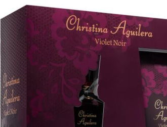 Christina Aguilera Violet Noir darčeková sada pre ženy 6