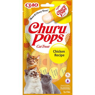 Churu cat lízacia poch. Pops kura 4 x 15 g