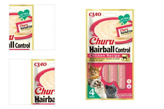 Churu cat lízacia poch.Hairball kura 4 x 14 g 4