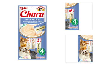 Churu cat lízacia pochúťka tuniak 4 x 14 g 3