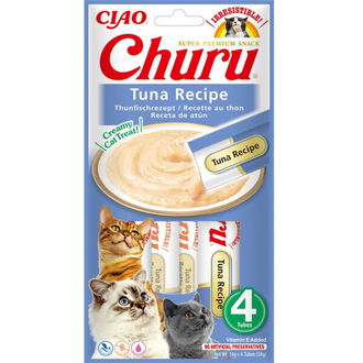 Churu cat lízacia pochúťka tuniak 4 x 14 g