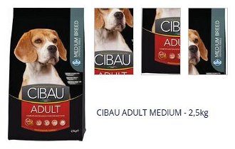 CIBAU ADULT MEDIUM - 2,5kg 1