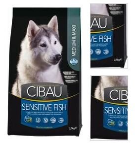CIBAU SENSITIVE FISH/rice MEDIUM/MAXI - 12kg 3