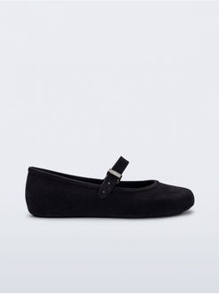 Čierne dámske baleríny Melissa Soft Ballerina Velvet