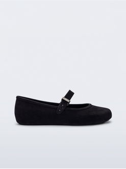 Čierne dámske baleríny Melissa Soft Ballerina Velvet