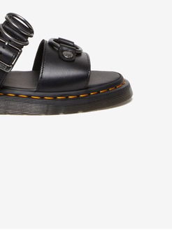 Čierne dámske kožené sandále Dr. Martens Gryphon Alt 9