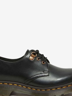 Čierne dámske poltopánky Dr. Martens Vegan 1461 5