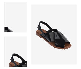 Čierne dámske sandálky Melissa Sauce Sandal 4