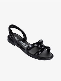 Čierne dámske sandálky Melissa Tube Sandal + Jeremy Scott