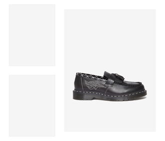 Čierne kožené mokasíny Dr. Martens Adrian Ga 4