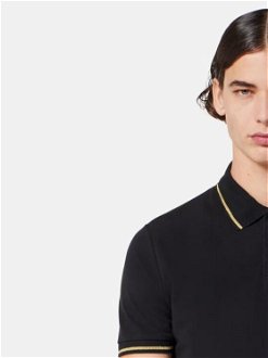 Čierne pánske polo tričko Versace Jeans Couture 6