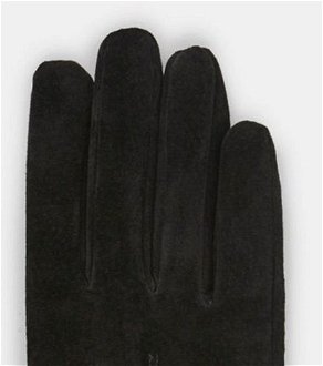 Čierne semišové rukavice Pieces Nellie 7