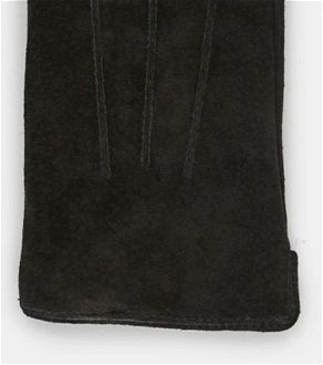 Čierne semišové rukavice Pieces Nellie 9