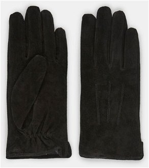 Čierne semišové rukavice Pieces Nellie 2