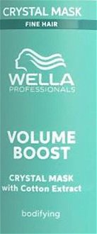 Číra maska pre objem Wella Professionals Invigo Volume Boost Clear Treat Crystal Mask - 500 ml (99350170012) + darček zadarmo 5