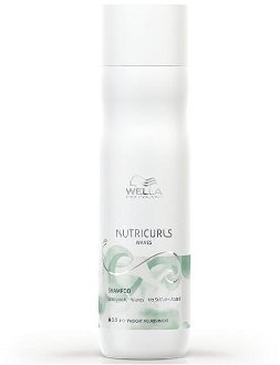 Čistiace a vyživujúce šampón pre kučeravé vlasy Wella NutriCurls for Waves - 250 ml (99240064178) + darček zadarmo
