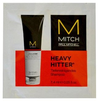 Čistiaci šampón Paul Mitchell Mitch Heavy Hitter - 7,4 ml (330129) 2