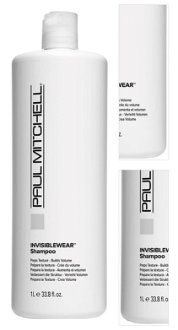 Čistiaci šampón pre objem vlasov Paul Mitchell Invisiblewear® - 1000 ml (113004) + darček zadarmo 3