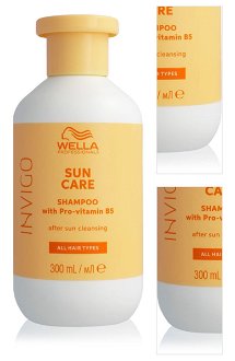 Čistiaci šampón pre vlasy namáhané slnkom Wella Professionals Invigo Sun Care Shampoo - 300 ml (99350169977) + darček zadarmo 3