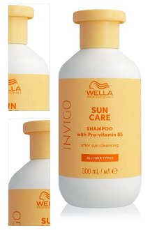Čistiaci šampón pre vlasy namáhané slnkom Wella Professionals Invigo Sun Care Shampoo - 300 ml (99350169977) + darček zadarmo 4