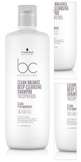Čistiaci šampón Schwarzkopf Professional BC Bonacure Clear Balance Deep Cleansing Shampoo - 1000 ml (2709565) + DARČEK ZADARMO 3